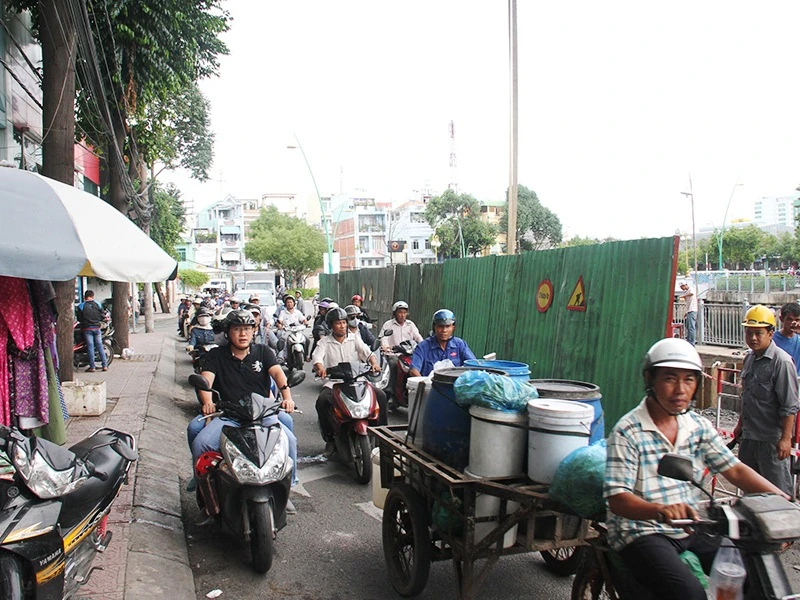 Tuyến đường đã được thông và đảm bảo các phương tiện có thể di chuyển một cách an toàn